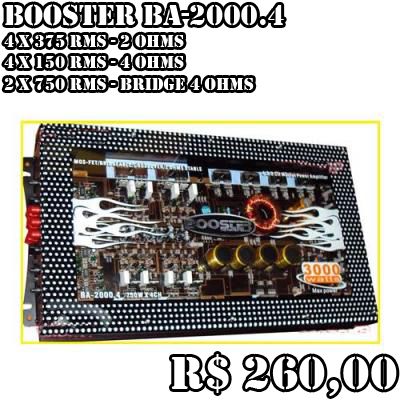 Booster BA-2000.4 Acrílico